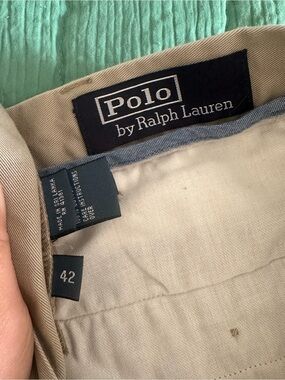 Polo by Ralph Lauren Men's Tan Khaki Chinos